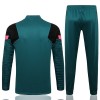 Liverpool Trainings Sweatshirt Pak Kwart-Zip 2022-23 Groene